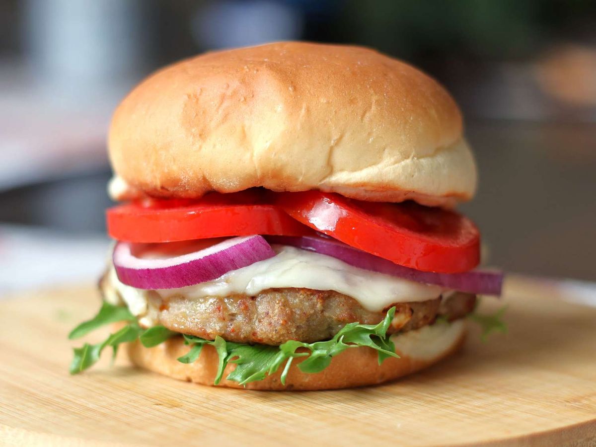 Pesto Turkey Burgers