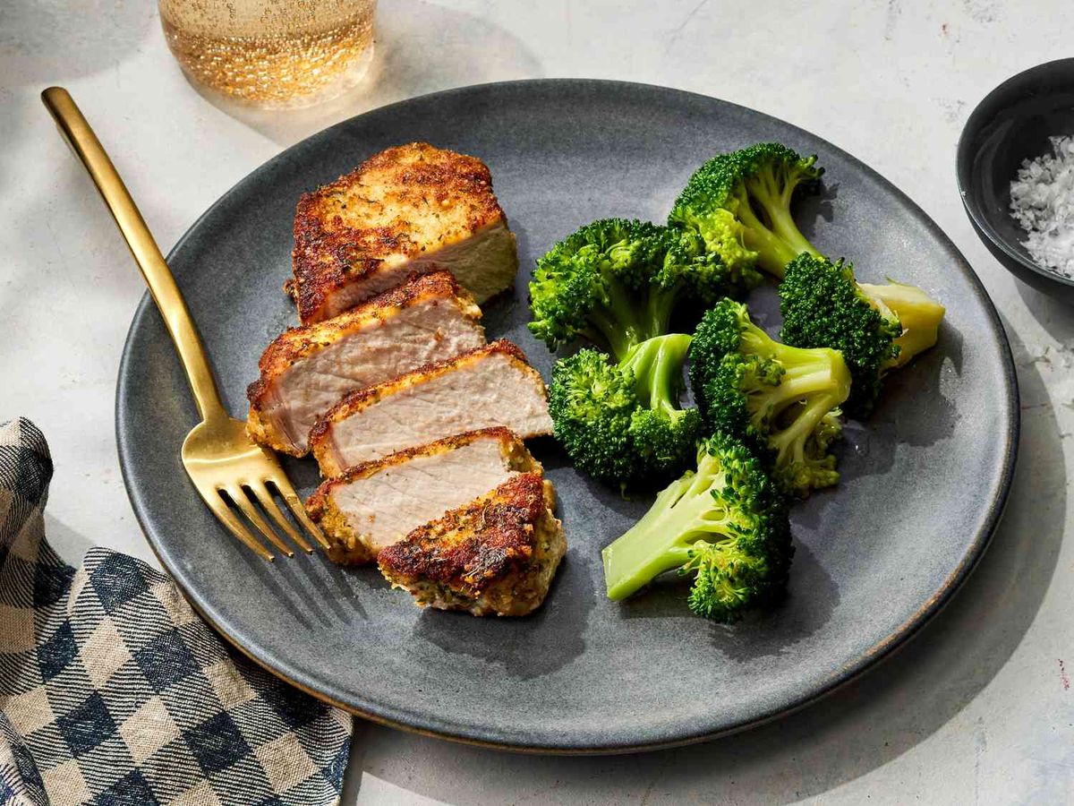 Italian Breaded Pork Chops