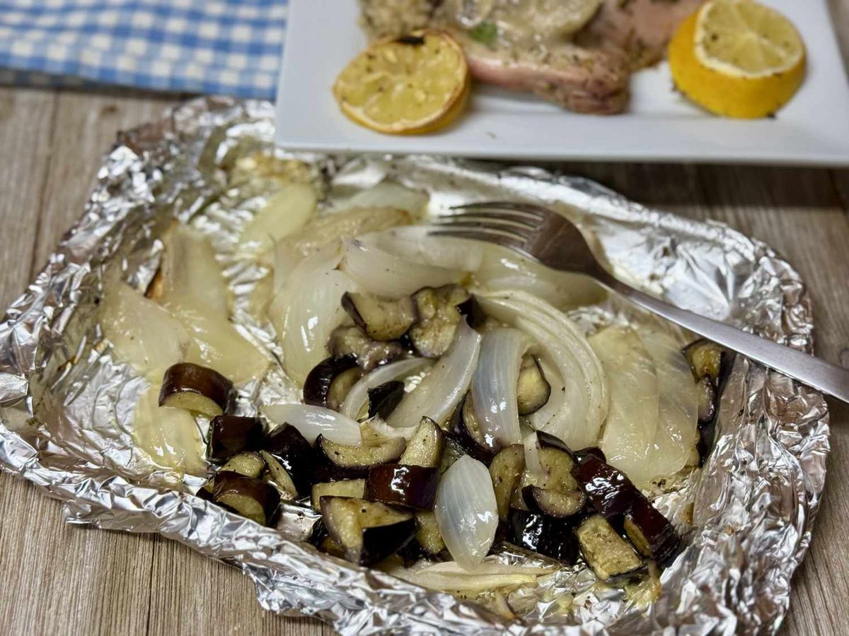 Sheet Pan Roasted Japanese Eggplant