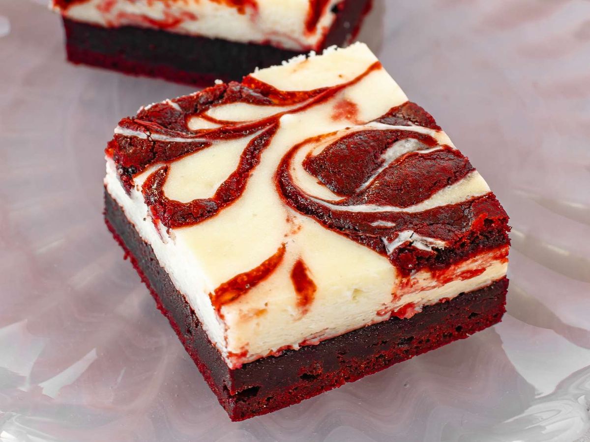 Red Velvet Cheesecake Brownies