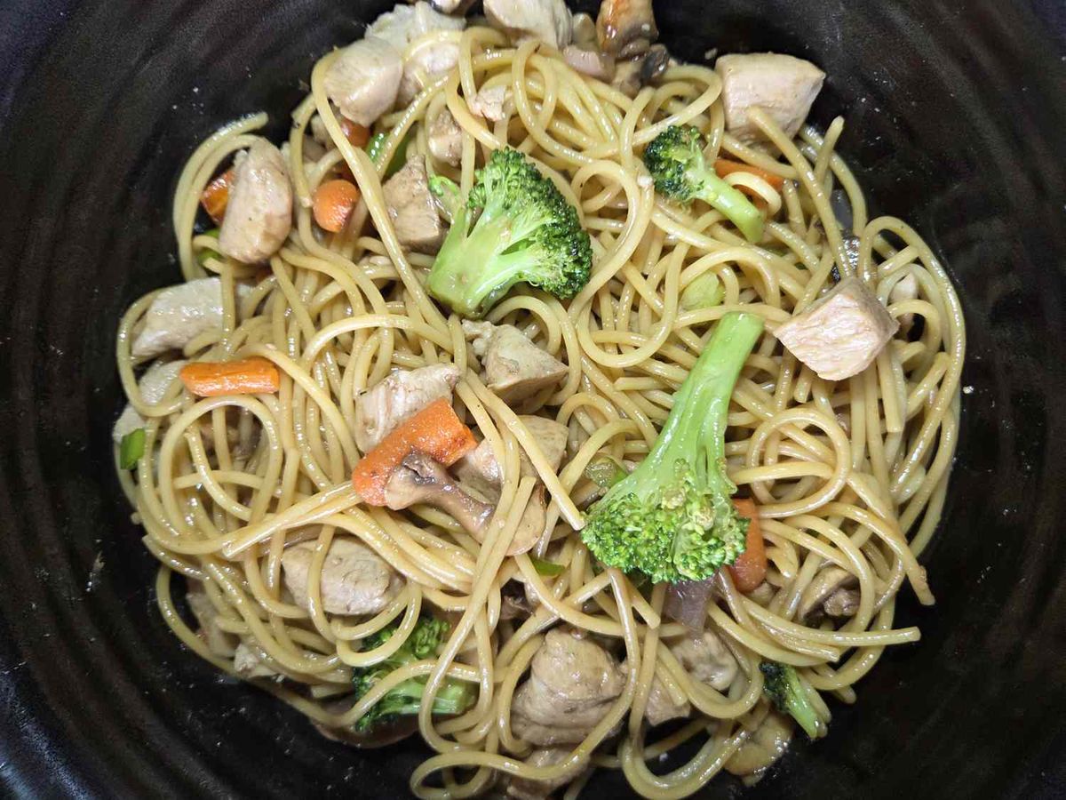 Asian Chicken Pasta Salad