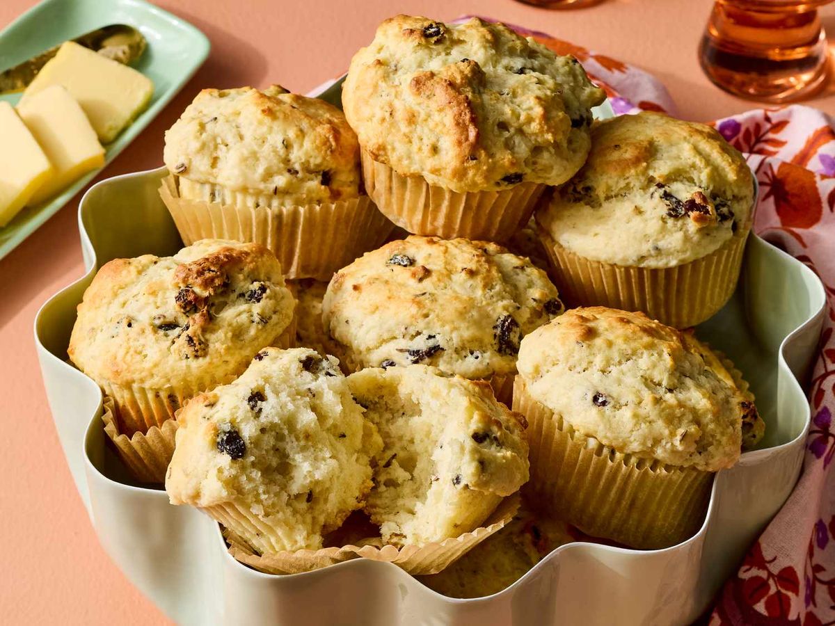 Irish Soda Bread Muffins