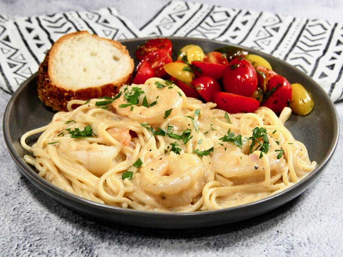 Shrimp Alfredo Pasta