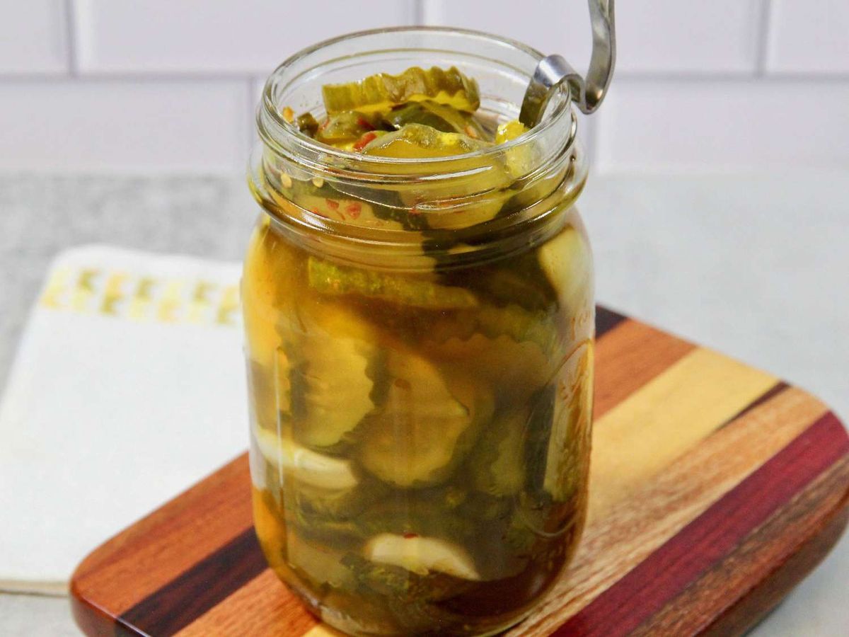 Great Grandpa's Garlic Pickles