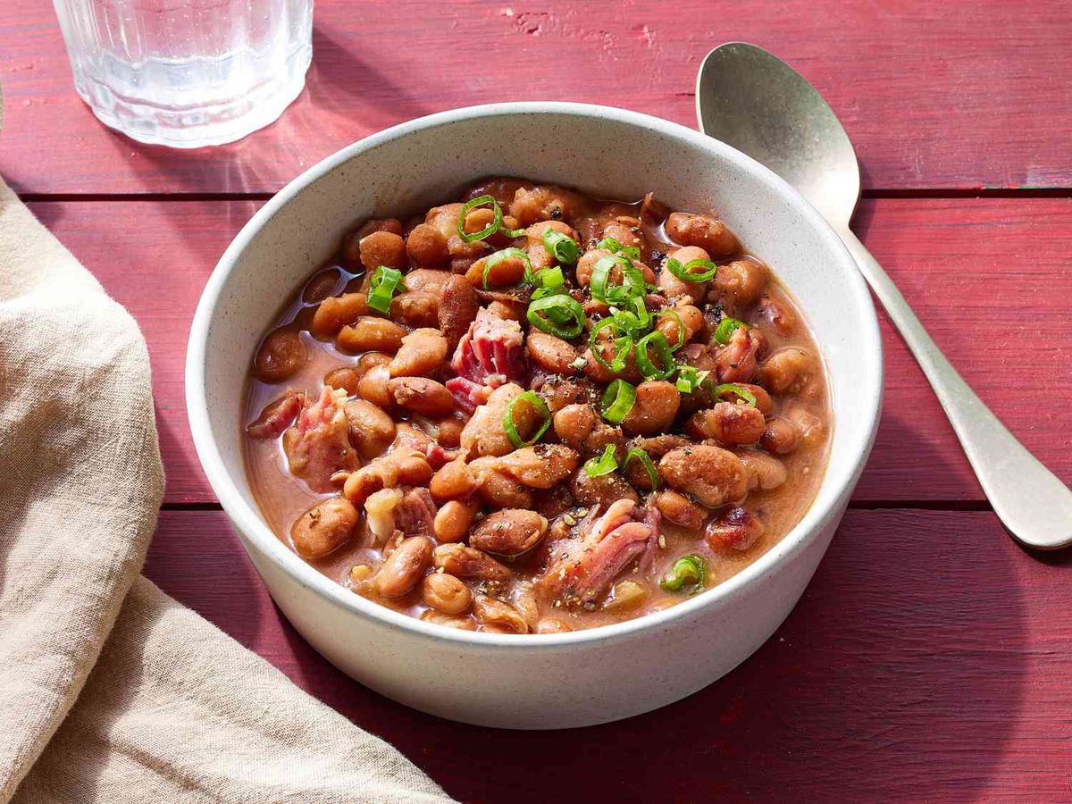Southern Ham and Brown Beans
