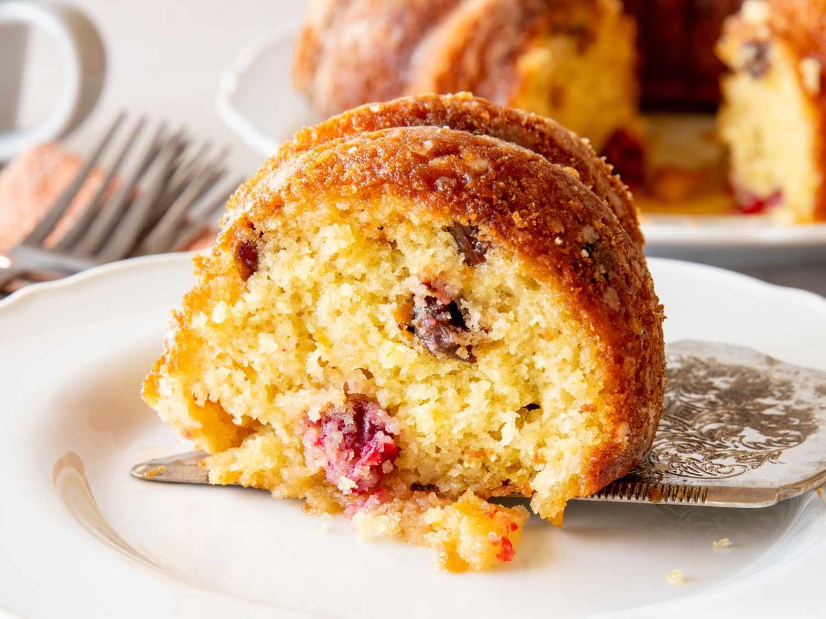 Grandma's Cranberry Orange Cake