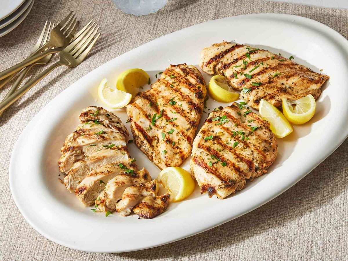 Juicy Grilled Chicken Breasts